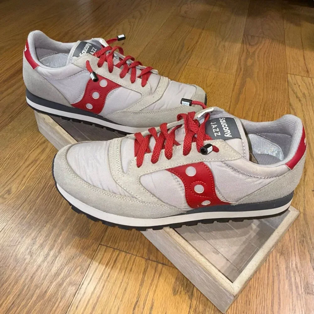 Saucony Men's Jazz Original Vintage Dove/Red